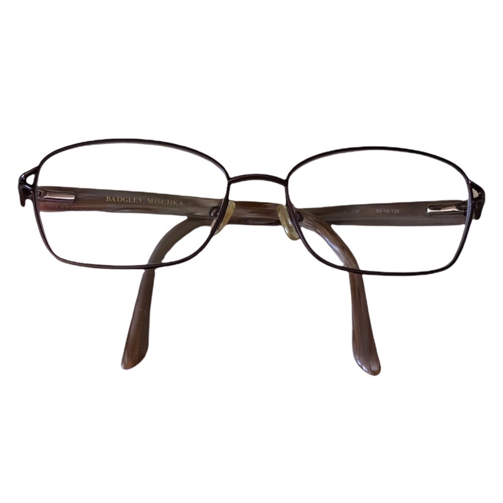 BADGLEY MISCHKA Prescription Eyeglass FRAMES Icee Titanium 53-13-135 Lightweight